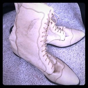 Dingo Vintage 90s Western Granny Victorian Boots 8